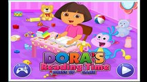 Dora el Tiempo de Lectura de dibujos animados Juego de Video Para los Niños Gracias a nuestros amigos en Detener y Atrapar Fi