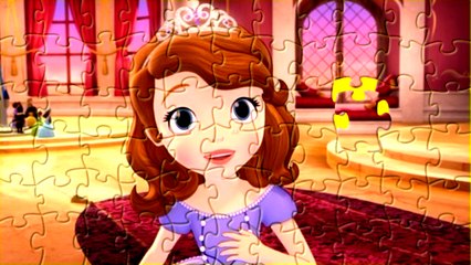 Sofia the First video - Jigsaw puzzle Disney Princess