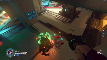 Overwatch: Bastion's uninterruptible healing works pretty well