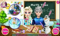 ♥ Disney Frozen Games Elsa Jack School Episode Elsa Frozen Game ♥
