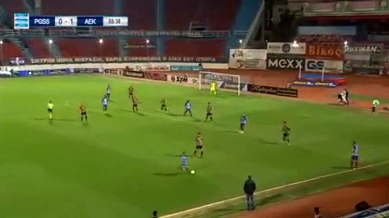 Georgios Masouras Goal HD - Panionios	1-1	AEK Athens FC