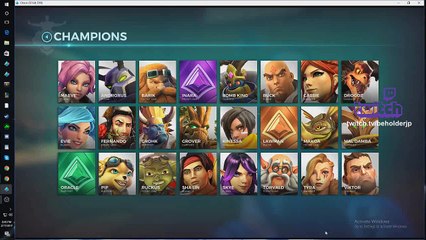 Paladins leaked, vazou Oracle e Lawnman