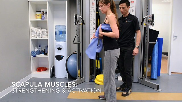Shoulder Impingement Pain? Scapula Muscle Strengthening and Activation