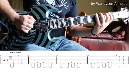 HOW TO PLAY- Crazy Train - Ozzy Osbourne - (AULA DE GUITARRA)