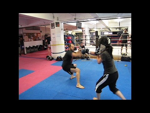 Andre vs Gabo - Single Stick Sparring - May - 2009