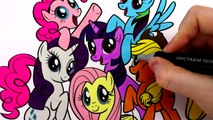 MY LITTLE PONY COLORING BOOK VIDEOS EPISODE 4 MLP COLORING VIDEOS FOR KIDS-svjM15bZ_EE