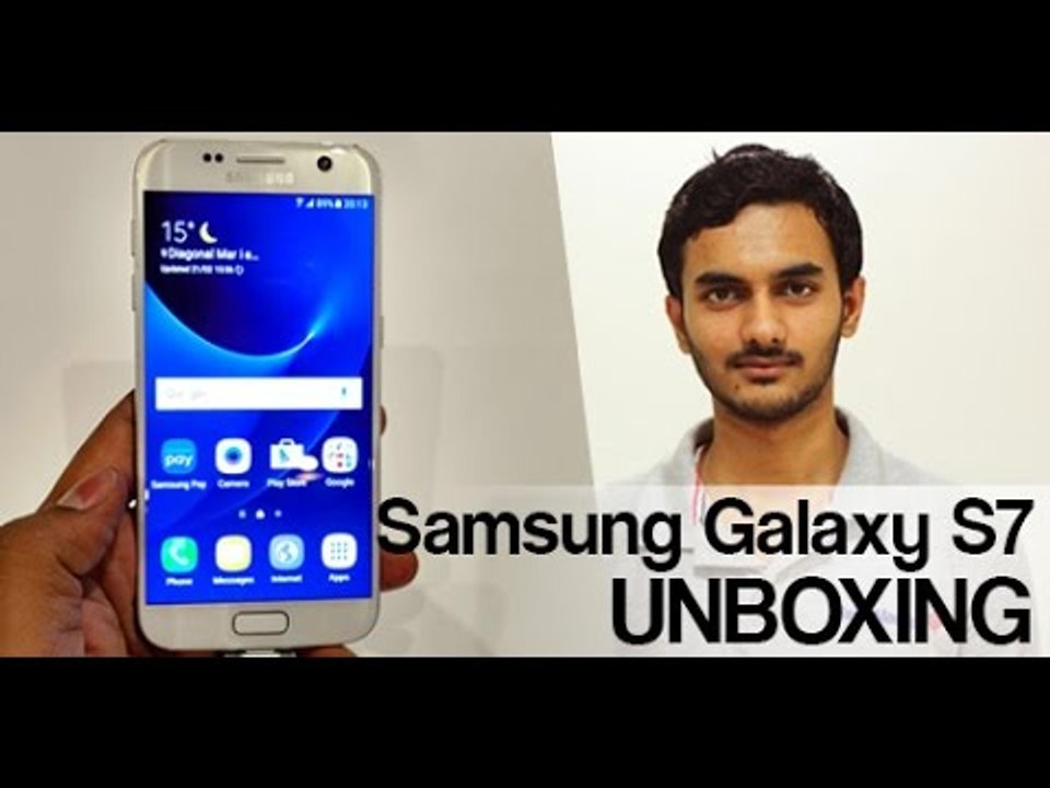 Samsung Galaxy S7 UNBOXING video Dailymotion