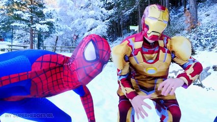 Spiderman vs Hulk vs Iron Man! Dance Battle - Funny Superhero Movie in Real Life