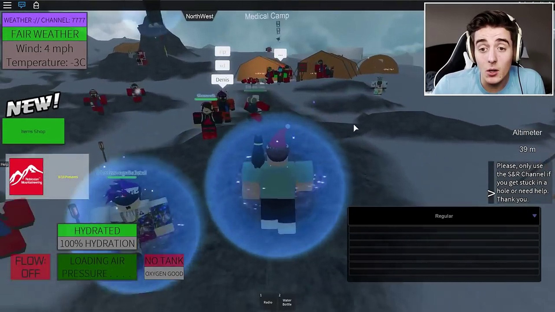 Climbing Mount Everest In Roblox - 