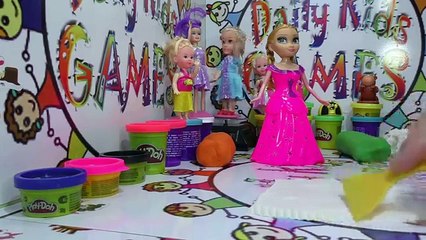 Play Doh Oyun Hamuru ile Anna Bebek Giydirme Oyun Hamuru
