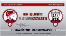 Elazığspor 2-0 Bandırmaspor Maç Özeti