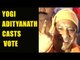 UP Elections 2017: Yogi Adityanath cast vote in 6th phase: Watch video | Oneindia News