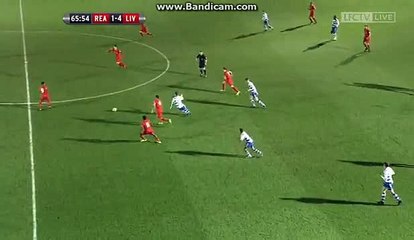 Ben Woodburn Goal - Reading U23s 1-4 Liverpool U23s - 06/03/17