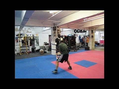 Alistair vs Peter - Single Stick Sparring - February 14 - 2010