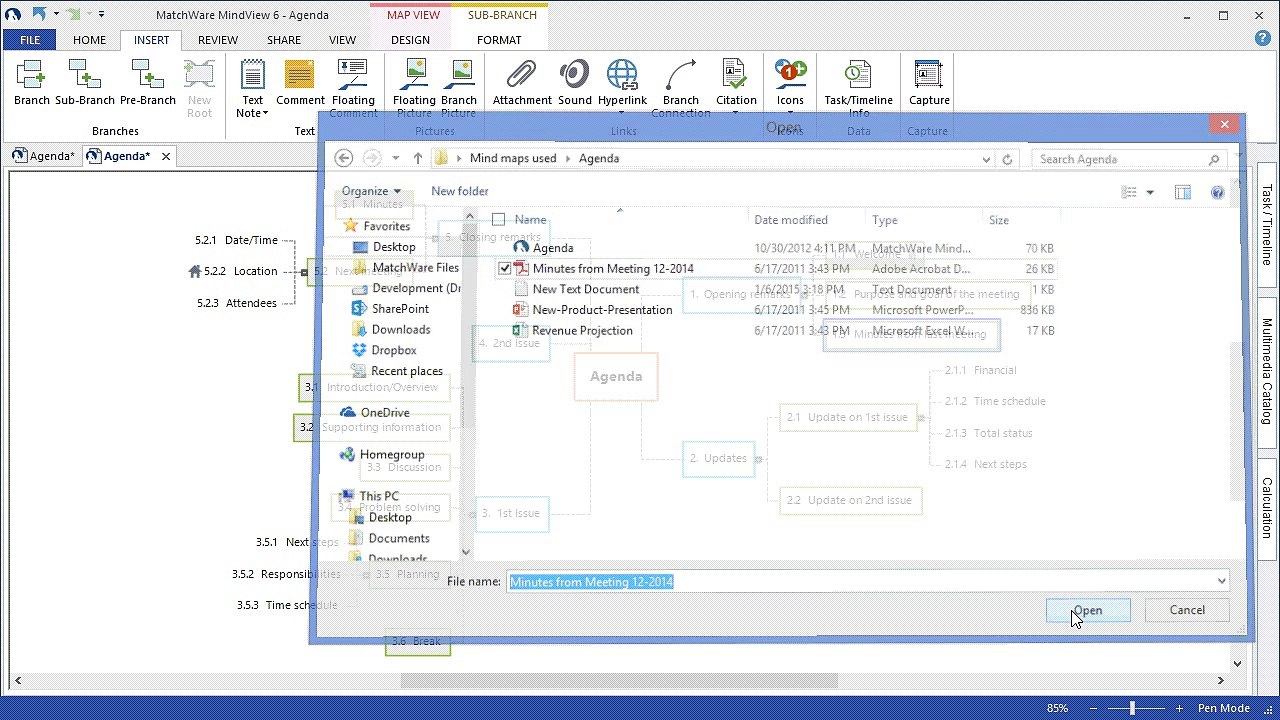 MindView 6 Quickstart Tutorial Video