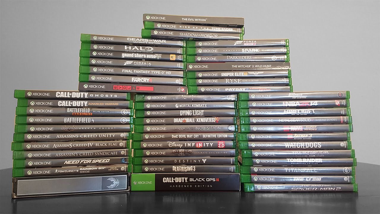 Kennedy Lucas's Xbox One Collection 2017