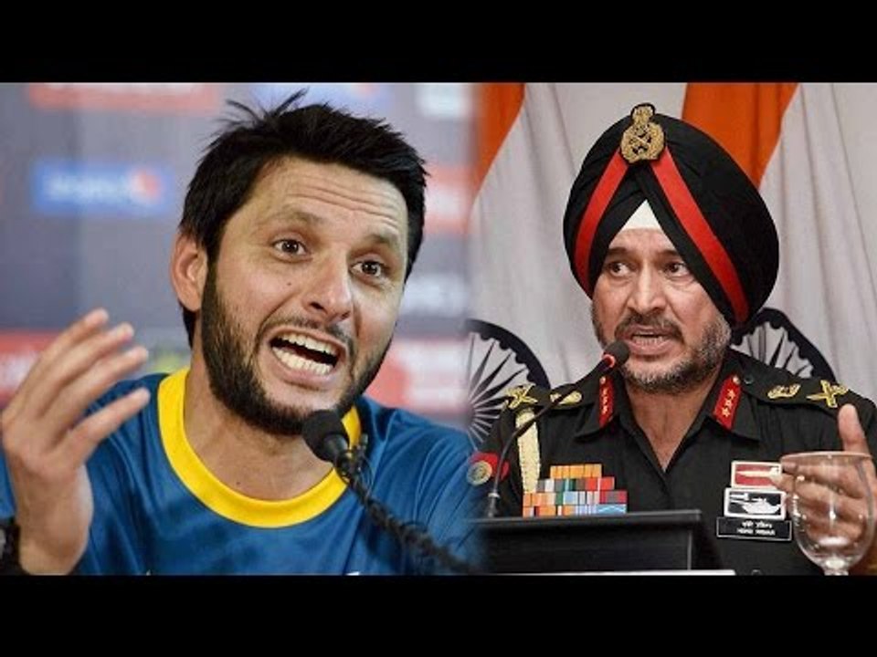 Shahid Afridi warns India says, Pathans always protected boundaries of Pakistan । वनइंडिया हिंदी