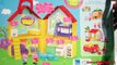 Play Doh Peppa Pig Peek n Surprise Playhouse Playset Doll House - Unboxing Toys Review