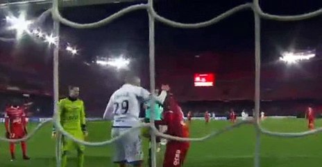 Khalid Boutaib Penalty Missed HD - Valenciennes 1-1 Estrasburgo 06.03.2017