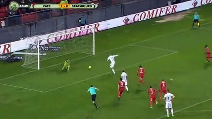 But Khalid Boutaib Valenciennes vs Strasbourg (1-1)