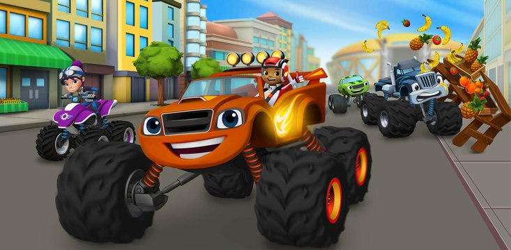 Blaze-and-the-Monster-Machines-Full-Episodes The-Polar-Derby-Cartoons-Movies-For-Kids