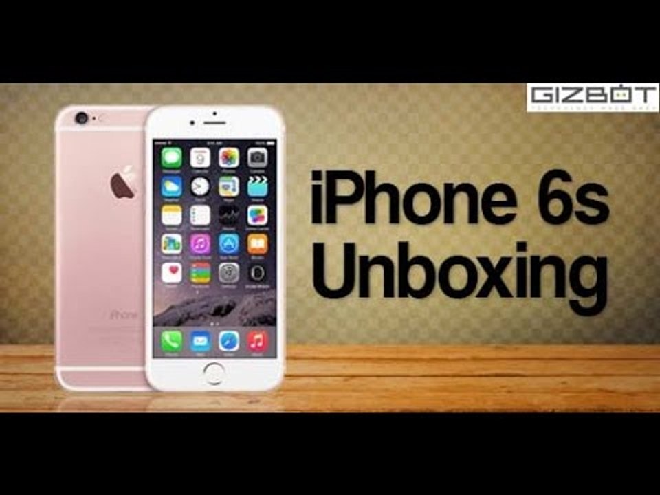 iPhone 6s Unboxing