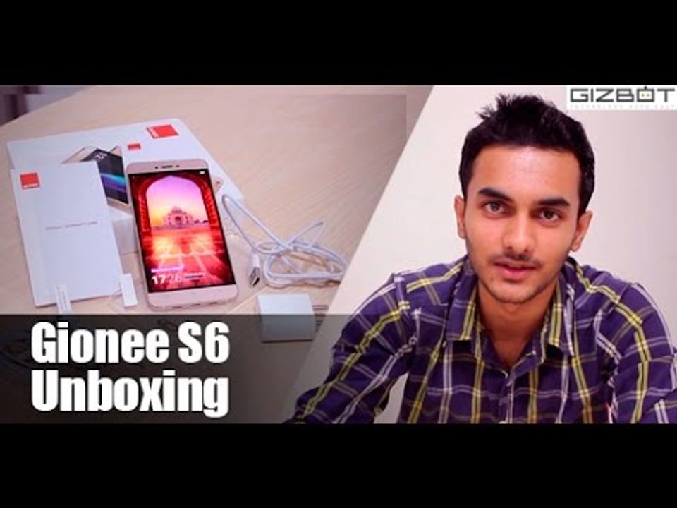 GIONEE S6 Unboxing
