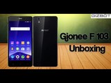 Gionee F 103 Unboxing - GizBot