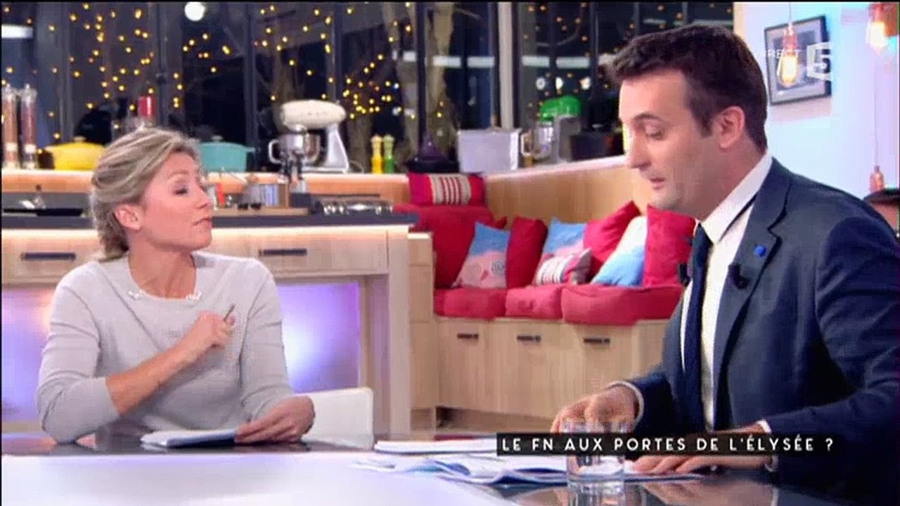 Echange tendu entre Philippot et Lapix