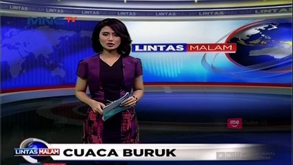 Hujan Badai Disertai Butiran Es Landa Cikutra Bandung