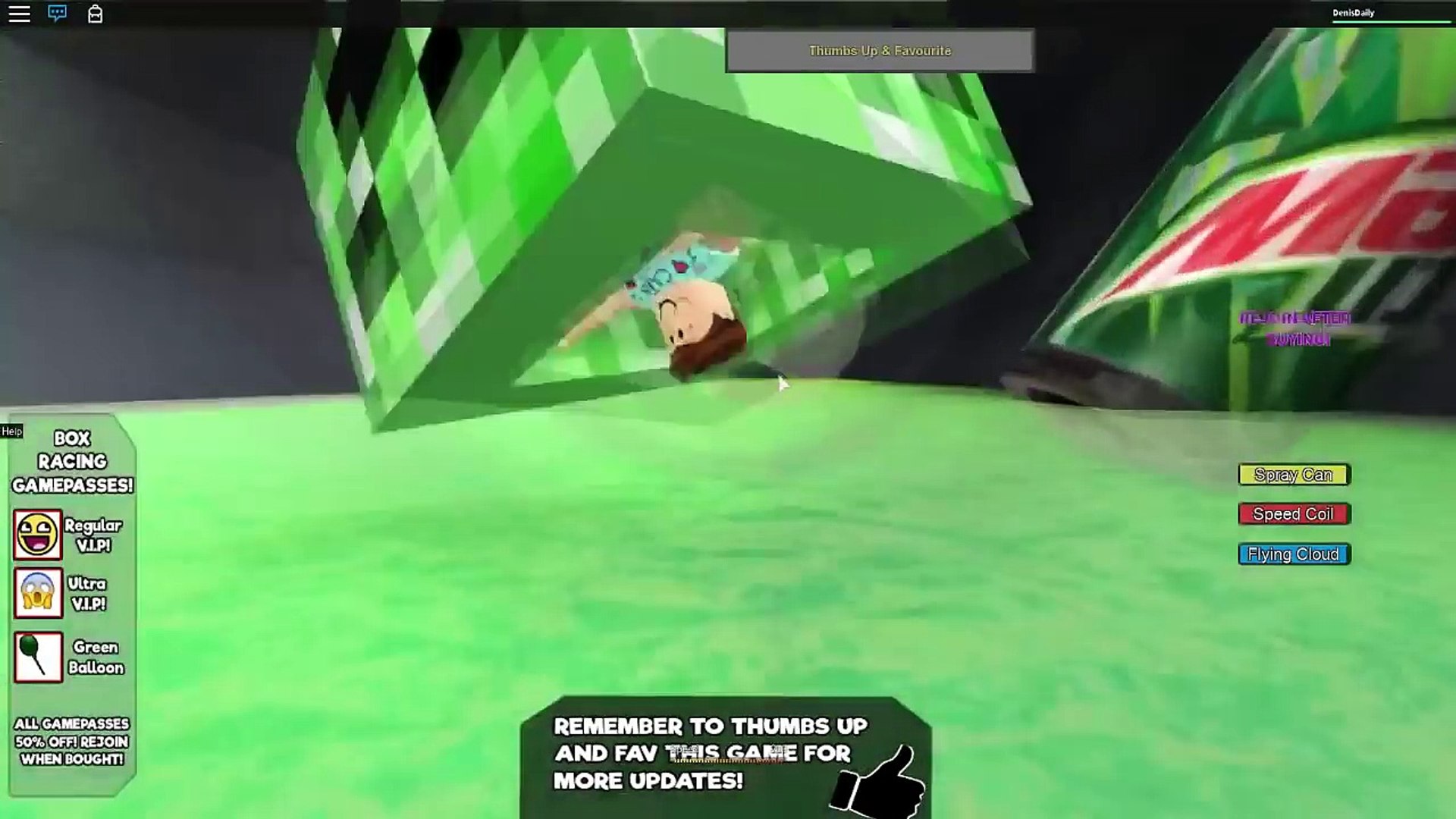 Roblox Ultimate Slide Box Racing Into The Toilet Gamer Chad