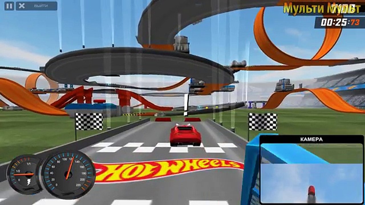 HotWheels Track Builder Build The Epic Race Gameplay Video