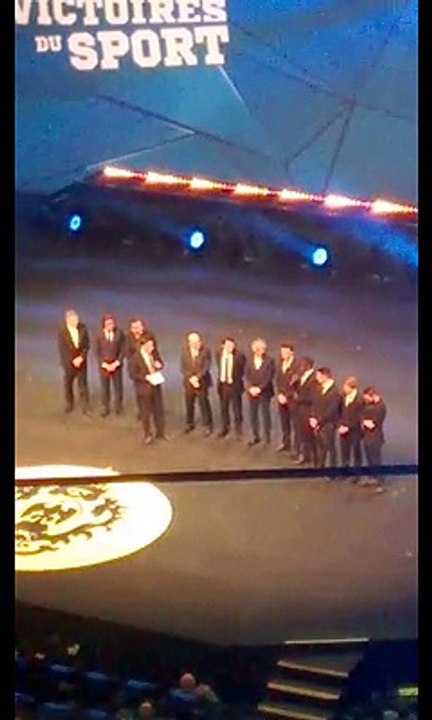 LES VICTOIRES DU SPORT 2017 MALANG SARR AU MICRO