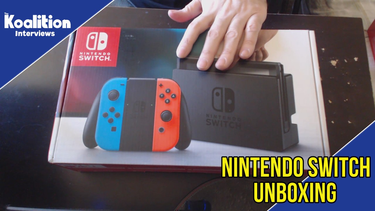 Let’s Unbox the Nintendo Switch!