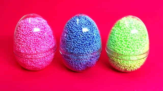 Surprise Foam clay Eggs Masha i Medved Spongebob Disney Princess Toys Huevos sorpresa juguetes