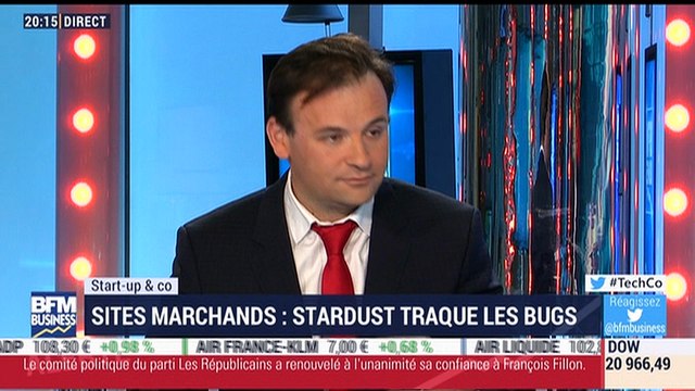 Start-up & Co: StarDust traque les bugs sur les sites marchands - 06/03