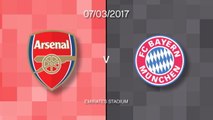 Arsenal v Bayern Munich in words and numbers