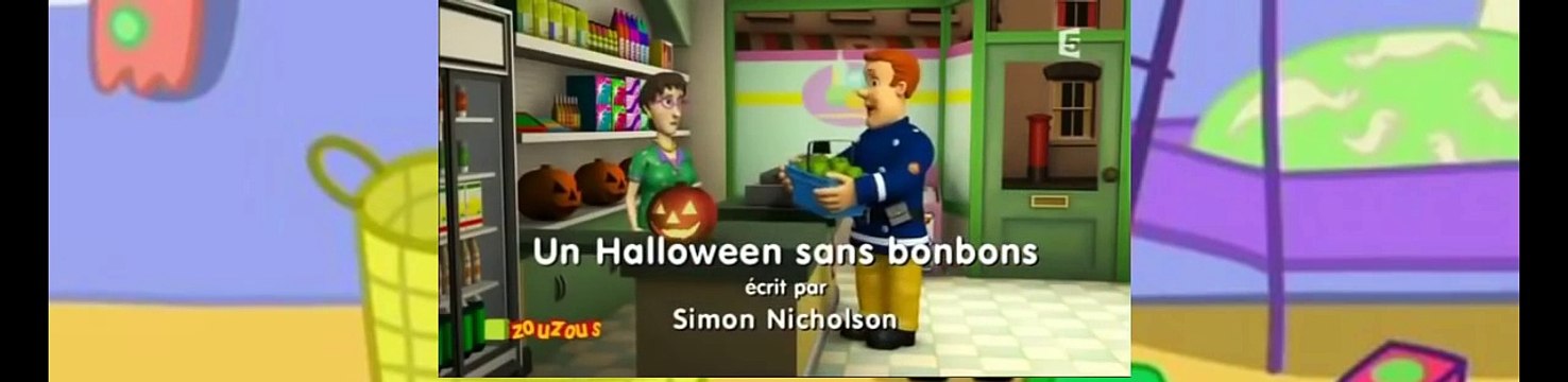 Sam le Pompier Français 8x25 Un Halloween sans bonbons.