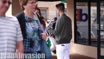 Kissing Prank on Starbucks Employees! - How to Kiss Hot Girls - Prankinvasion Compilation