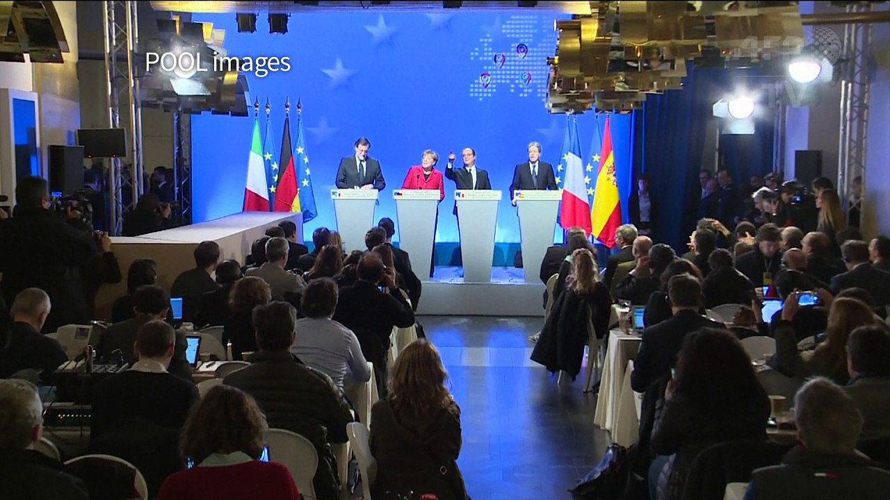 EU's big four seek multi-speed EU
