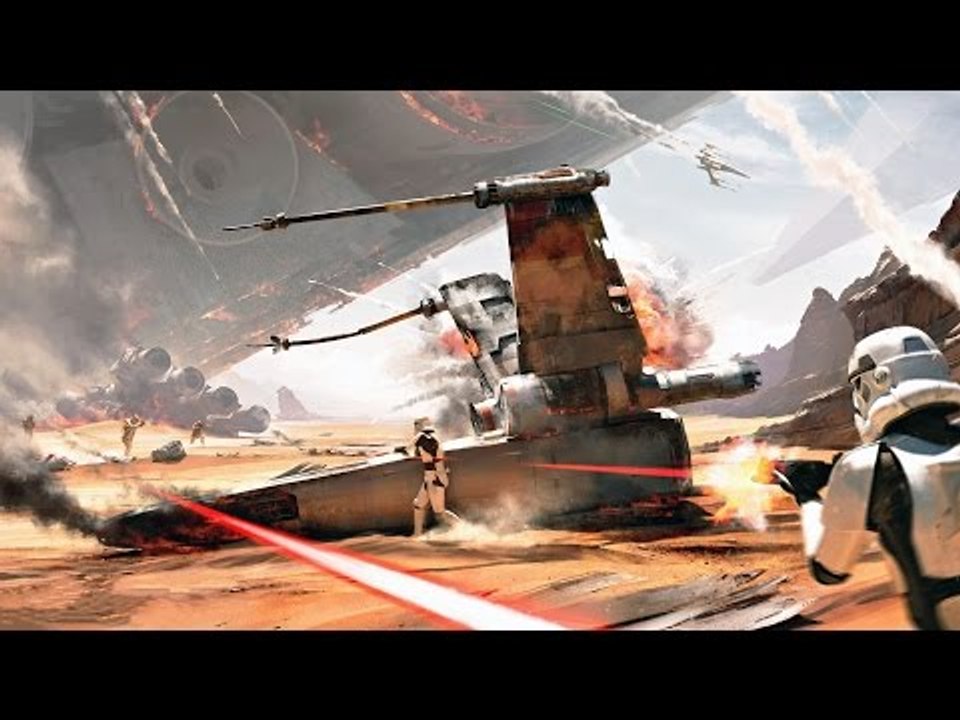 STAR WARS Battlefront - La Bataille de Jakku Gameplay