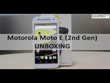 Moto E (2nd Gen) UNBOXING
