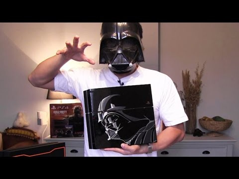 PS4 : notre unboxing de la console Star Wars Dark Vador !