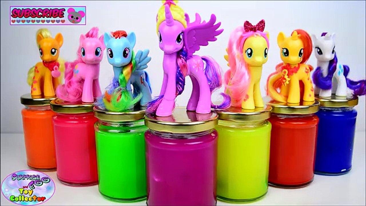 My Little Pony Slime Surprises Mane 6 MLP Shopkins Surprise Egg and Toy Collector SETC