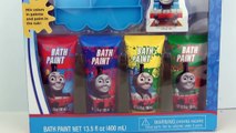 Thomas and Friends Toy Trains Bath Paint, James, Percy, Disney Cars Lightning Mcqueen, Lea