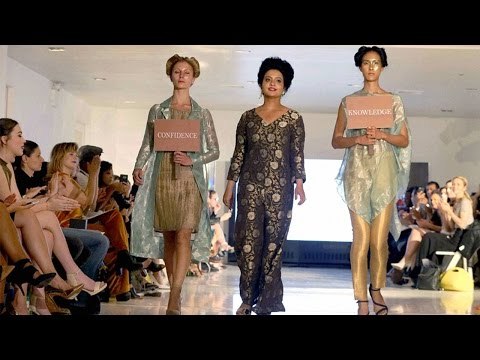 New York Fashion Week: Maharashtra CM's wife Amruta Fadnavis walks the ramp for charity | Filmibeat