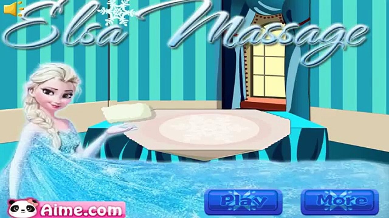 Frozen Game - Princess Elsa Massage Game For Girls