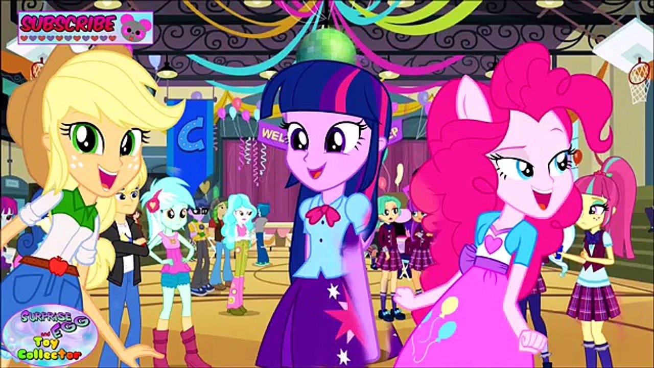 My Little Pony Equestria Girls Transforma Mane 6 Color de Intercambio Huevo Sorpresa y Juguetes de Coleccionista – Видео Dailymotion