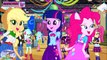 My Little Pony Equestria Girls Transforma Mane 6 Color de Intercambio Huevo Sorpresa y Juguetes de Coleccionista