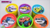 Learn Colors Blaze And The Monster Machines Shopkins Season 5 Surprise Egg and Toy Collector SETC